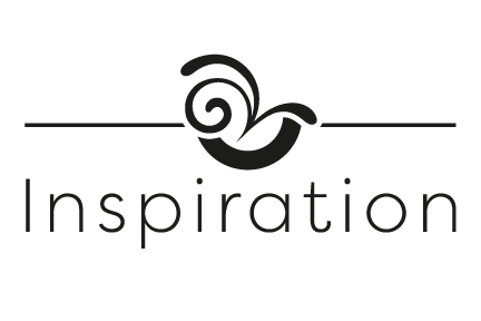 Inspiration Spas black logo with swirl